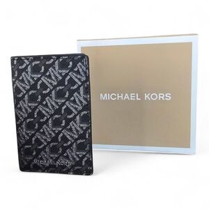 Michael Kors Black and Gray Men's Wallet